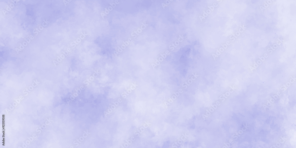 Obraz premium Abstract design with sky blue cloud background smooth light sky blue, pink and purple shades aquarelle background sky color painting design and