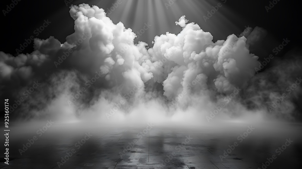 Arena stand light simple stage cloud wallpaper png fog geometric place backdrop