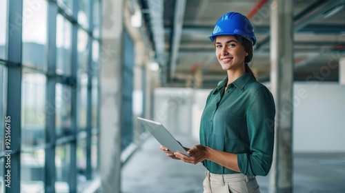 The female construction engineer