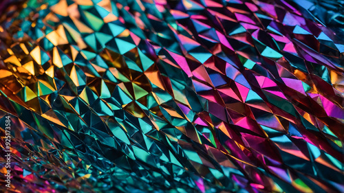 Colorful metallic vibrant background texture 