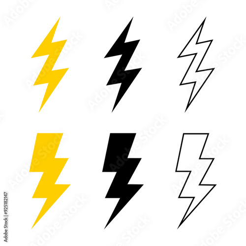 Lightning Bolts Set