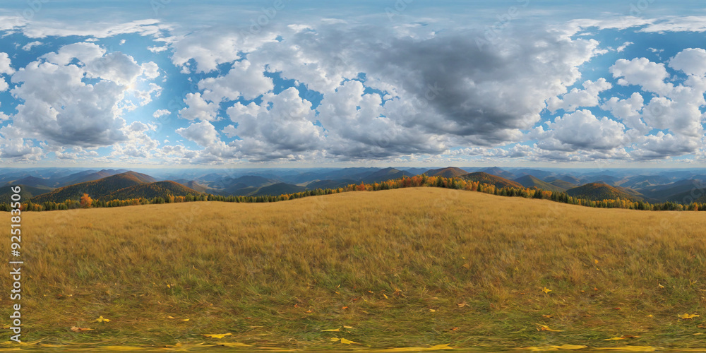 HDRI Autumn Landscape Equirectangular Panorama 12 HDRI Autumn Landscape Equirectangular Panorama 12