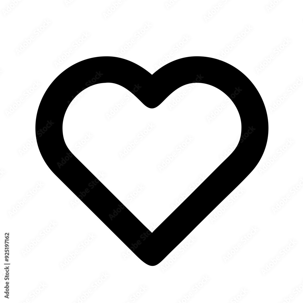 Heart Icon Design for Love and Emotion Themes Heart Icon Design for Love and Emotion Themes
