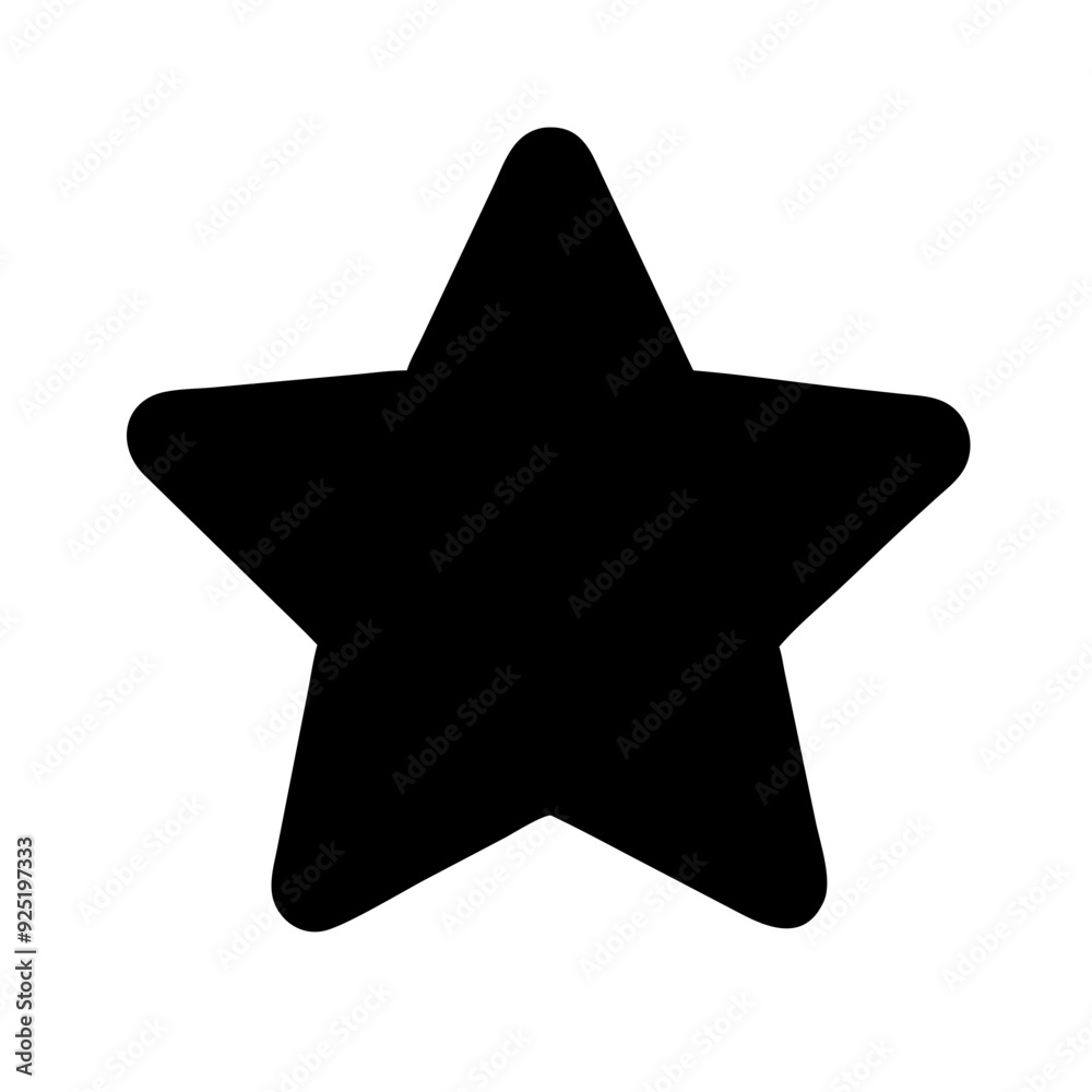 Star Icon Design for Excellence and Achievement Themes Star Icon Design for Excellence and Achievement Themes