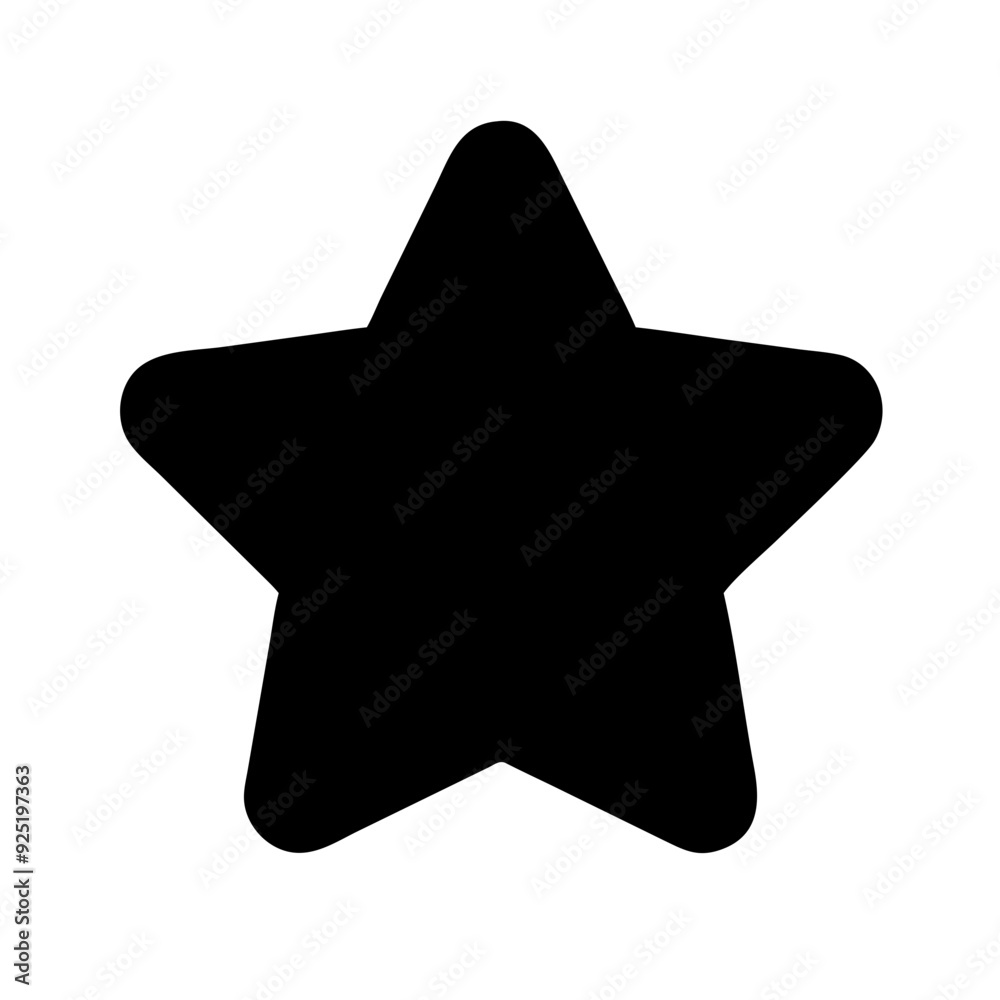 Star Icon Design for Excellence and Achievement Themes Star Icon Design for Excellence and Achievement Themes