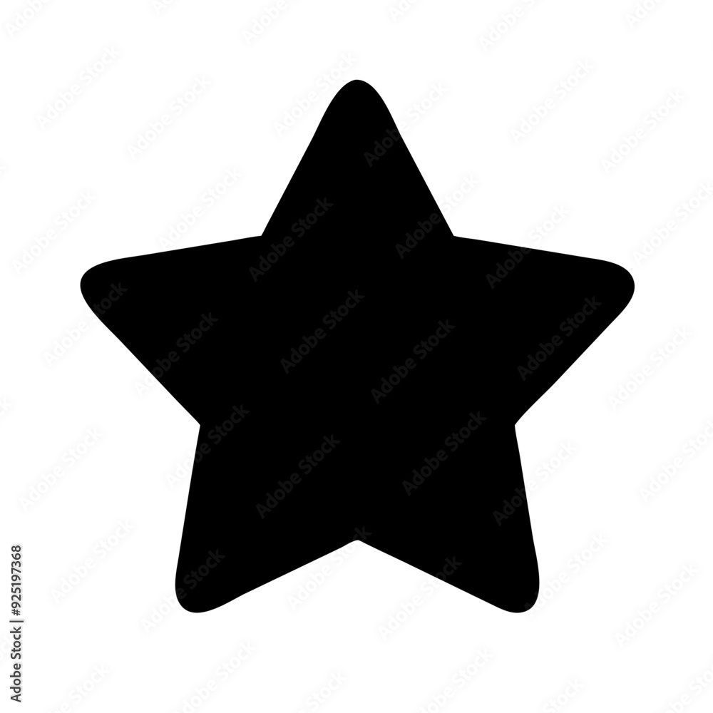Star Icon Design for Excellence and Achievement Themes Star Icon Design for Excellence and Achievement Themes