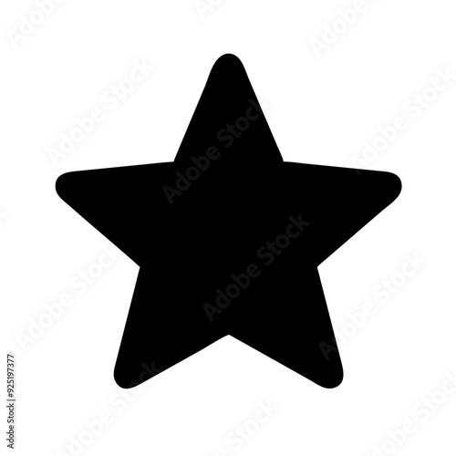 Star Icon Design for Excellence and Achievement Themes