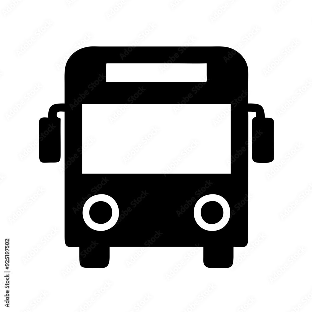 Bus Icon Design for Public Transportation and Travel Themes Bus Icon Design for Public Transportation and Travel Themes