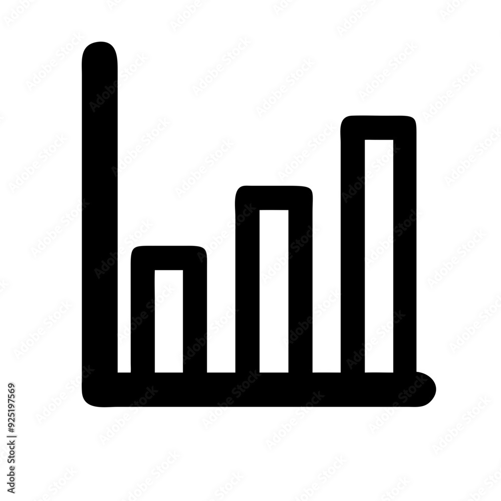 Chart Icon Design for Data and Analytics Themes Chart Icon Design for Data and Analytics Themes