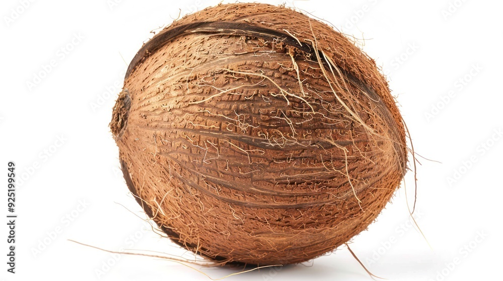 coconut, isolated on white background, full depth of field coconut, isolated on white background, full depth of field