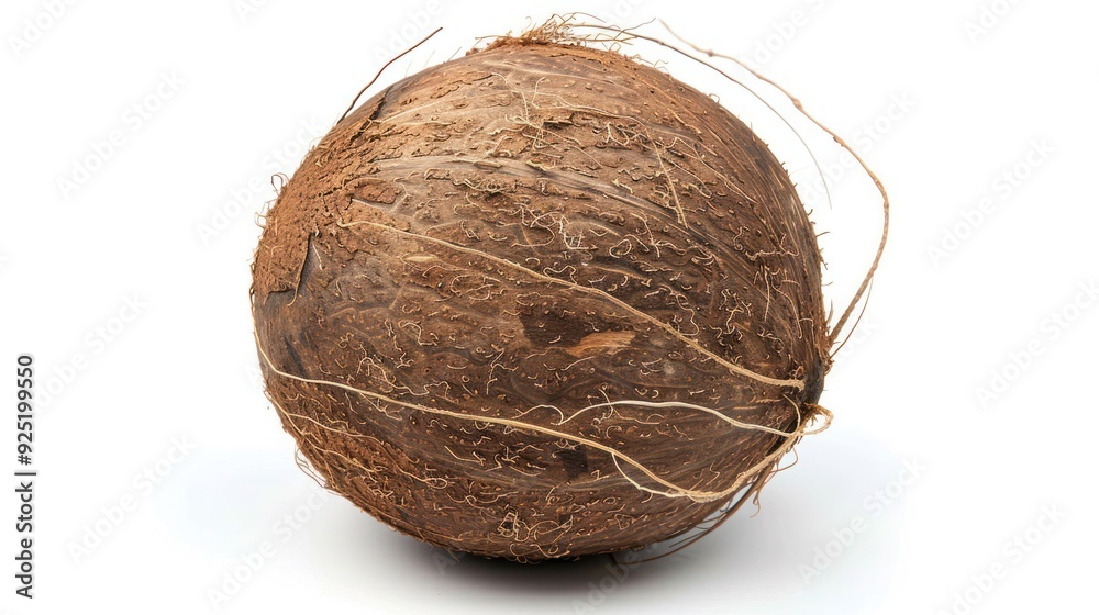 coconut, isolated on white background, full depth of field coconut, isolated on white background, full depth of field