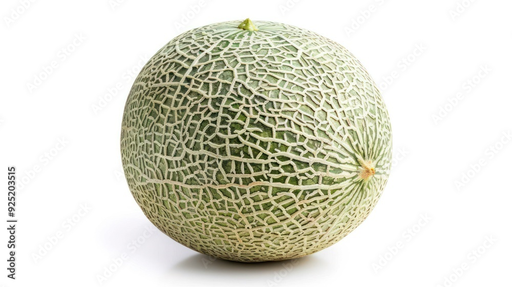 melon isolated on white background, full depth of field melon isolated on white background, full depth of field