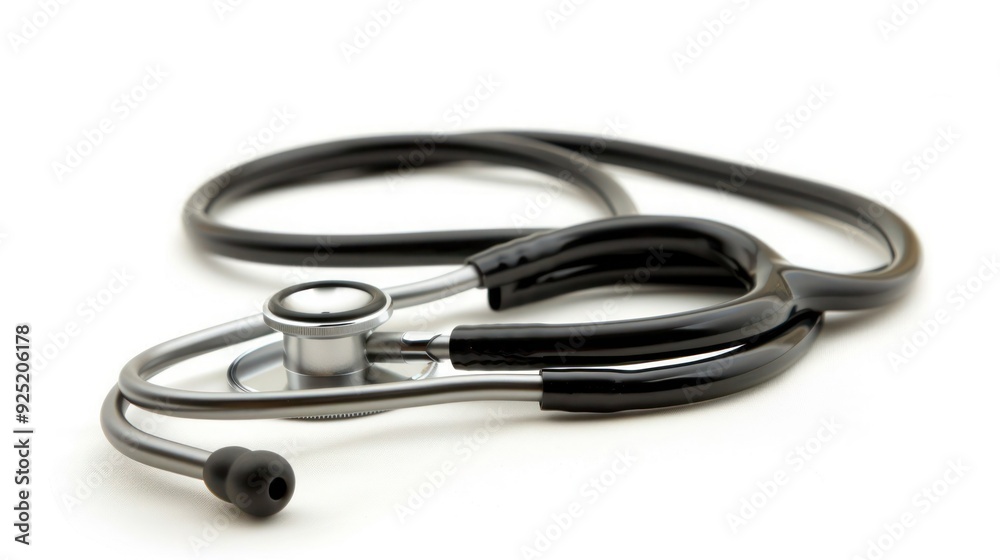 stethoscope, isolated on white background, full depth of field stethoscope, isolated on white background, full depth of field