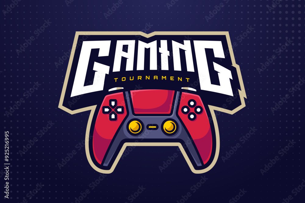 Fototapeta premium Gamer Esports Logo Template for Gaming Team or Game Tournament