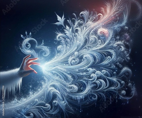 abstract frost spell