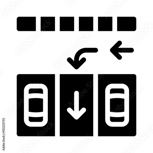 parallel glyph icon