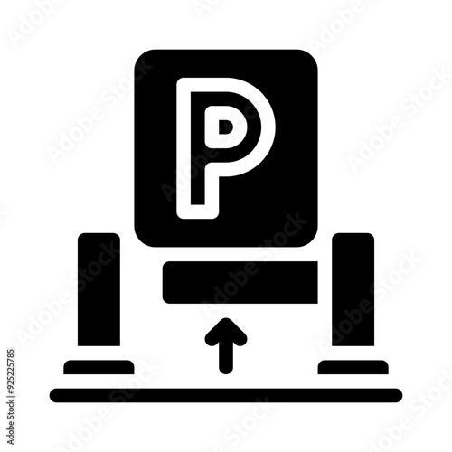 ramp glyph icon