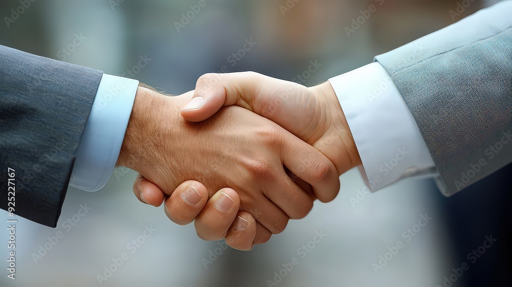 close-up of a firm handshake between two business professionals, symbolizing a successful agreement close-up of a firm handshake between two business professionals, symbolizing a successful agreement