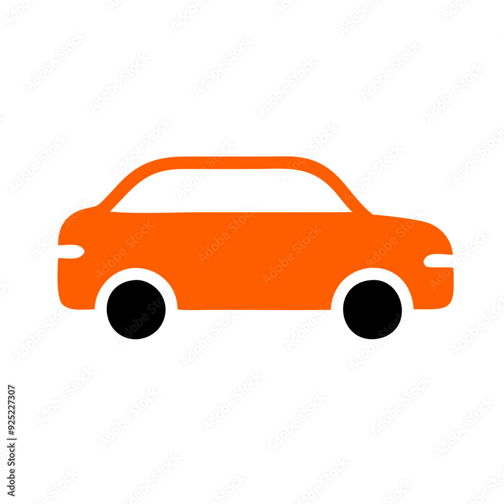 Car Icon Design for Transportation and Convenience Themes Car Icon Design for Transportation and Convenience Themes