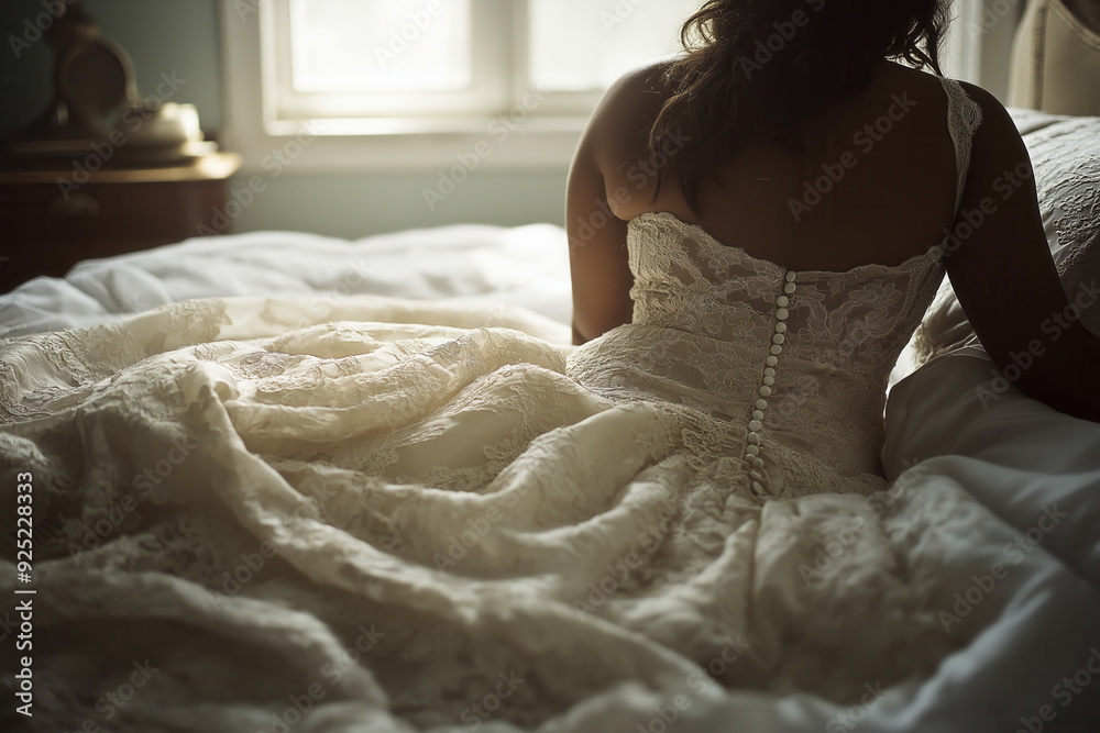Fat lady wearing a wedding dress Fat lady wearing a wedding dress