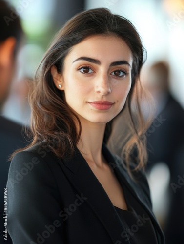 Wallpaper Mural Elegant Businesswoman in a Corporate Environment Torontodigital.ca