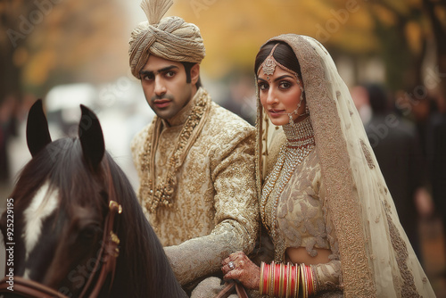 Indian wedding - bride and ...
