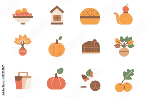 Thanksgiving icons