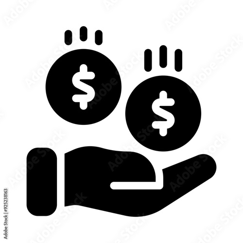 cost glyph icon