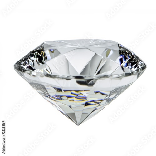 Diamond polished shiny crystal 