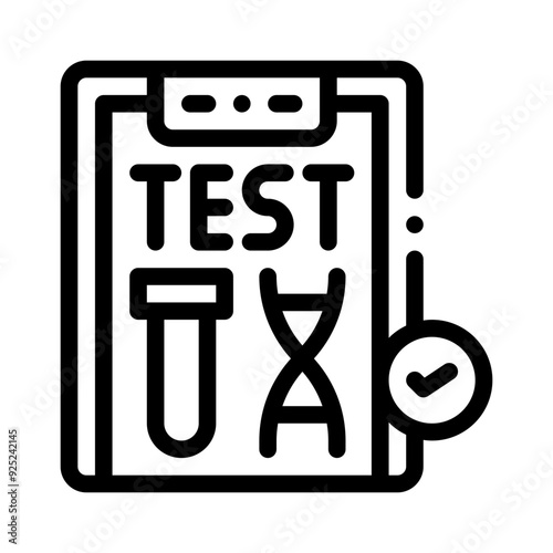 genetic line icon