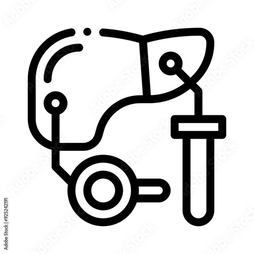 liver line icon