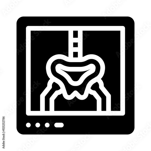 x glyph icon