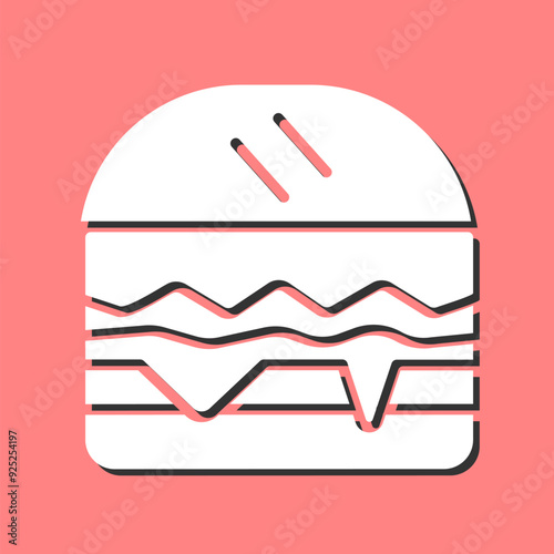 Hamburger Vector Icon