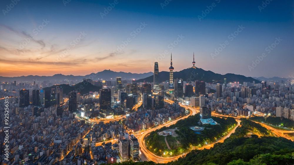 Obraz premium Seoul Korea 