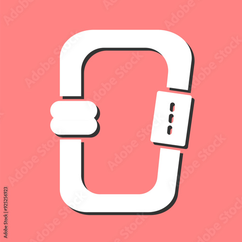 Carabiner Vector Icon