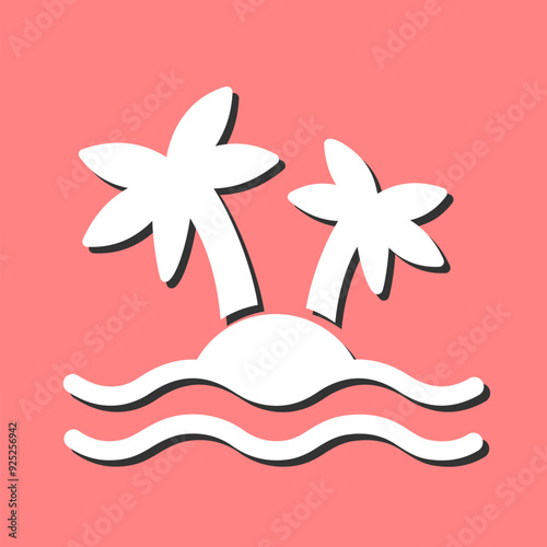 Island Vector Icon