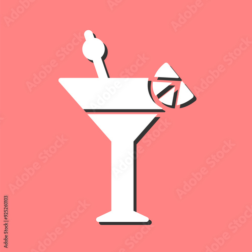 Martini Vector Icon