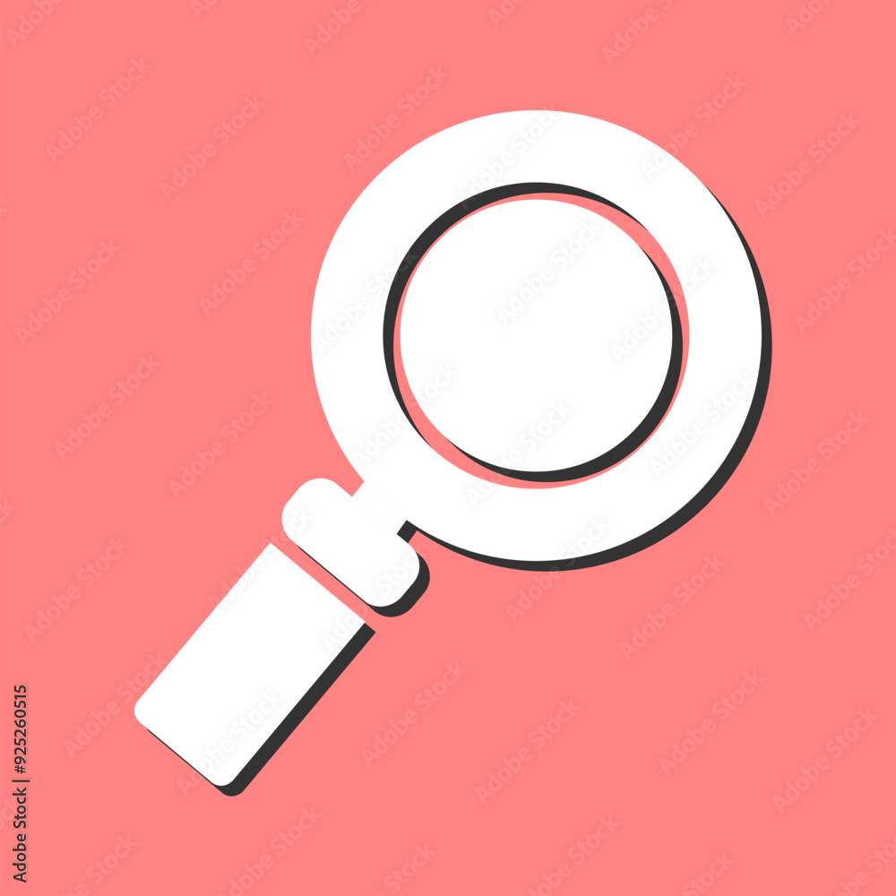 Magnifier Vector Icon Magnifier Vector Icon