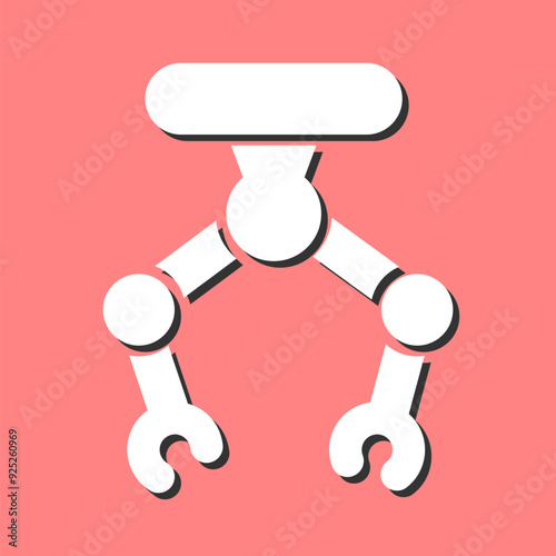 Industrial Robot II Vector Icon