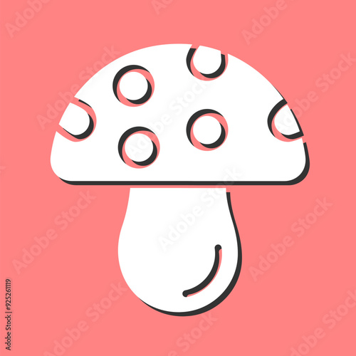 Mushroom Vector Icon