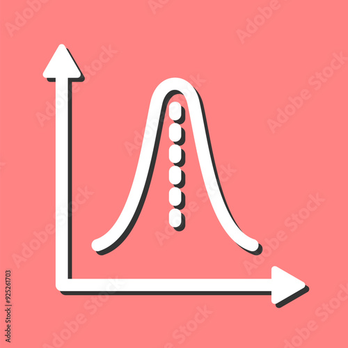 Histogram Vector Icon