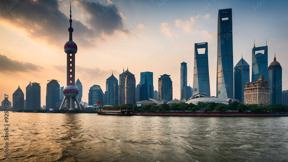 Obraz premium Beautiful Shanghai, China 