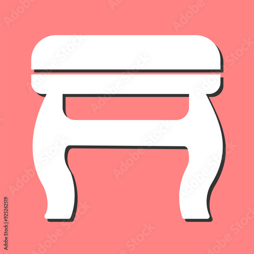 Stool Vector Icon