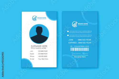 business card or visiting card design