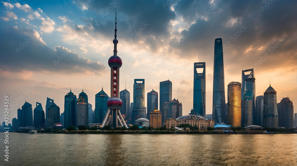 Obraz premium Beautiful Shanghai, China