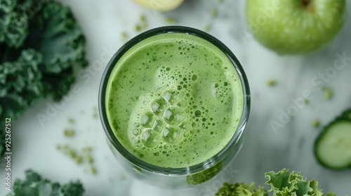 Freshly Made Green Smoothie