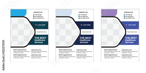 Healthcare Flyer design and unique medical flyer design 