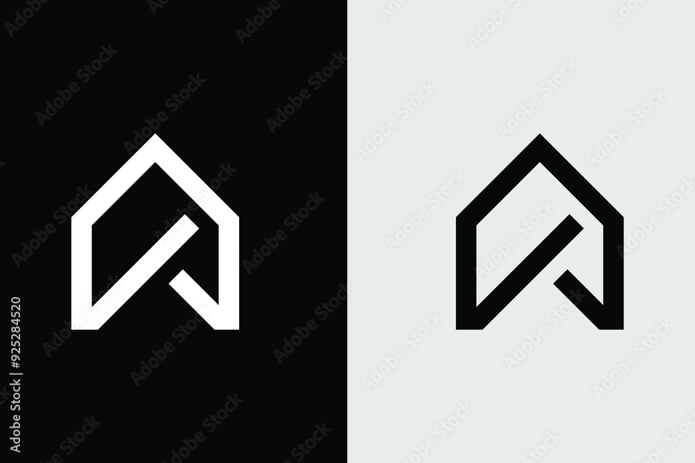 Vector design template Modern Home Real estate logo, Abstract vector logo design. Real estate icon, Vector design template Modern Home Real estate logo, Abstract vector logo design. Real estate icon,