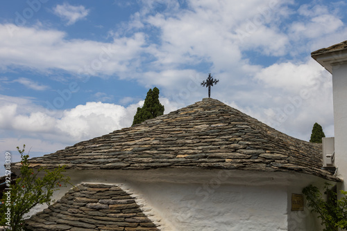 Pilgrimage and sacred place in Greece on the island of Thassos - Archangelos Monastery photo