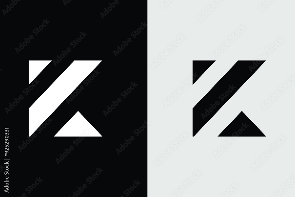 Letter K logo icon line design template Minimalist letters K logo design. symbol monogram K Letter K logo icon line design template Minimalist letters K logo design. symbol monogram K